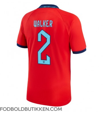 England Kyle Walker #2 Udebanetrøje VM 2022 Kortærmet